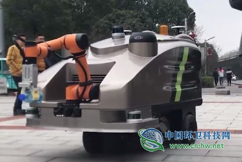 5G來(lái)了!中聯(lián)環(huán)境環(huán)衛(wèi)智慧機(jī)器人作業(yè)集群落地長(zhǎng)沙